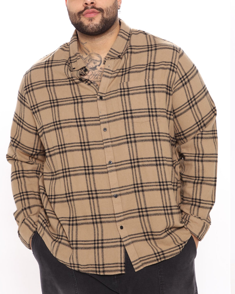 Chemise marron