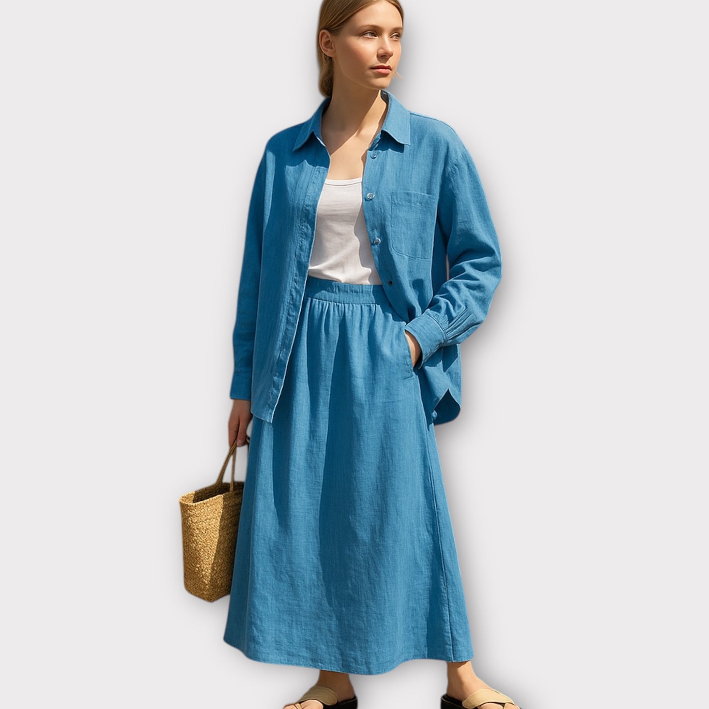 Ensemble chemise et jupe
