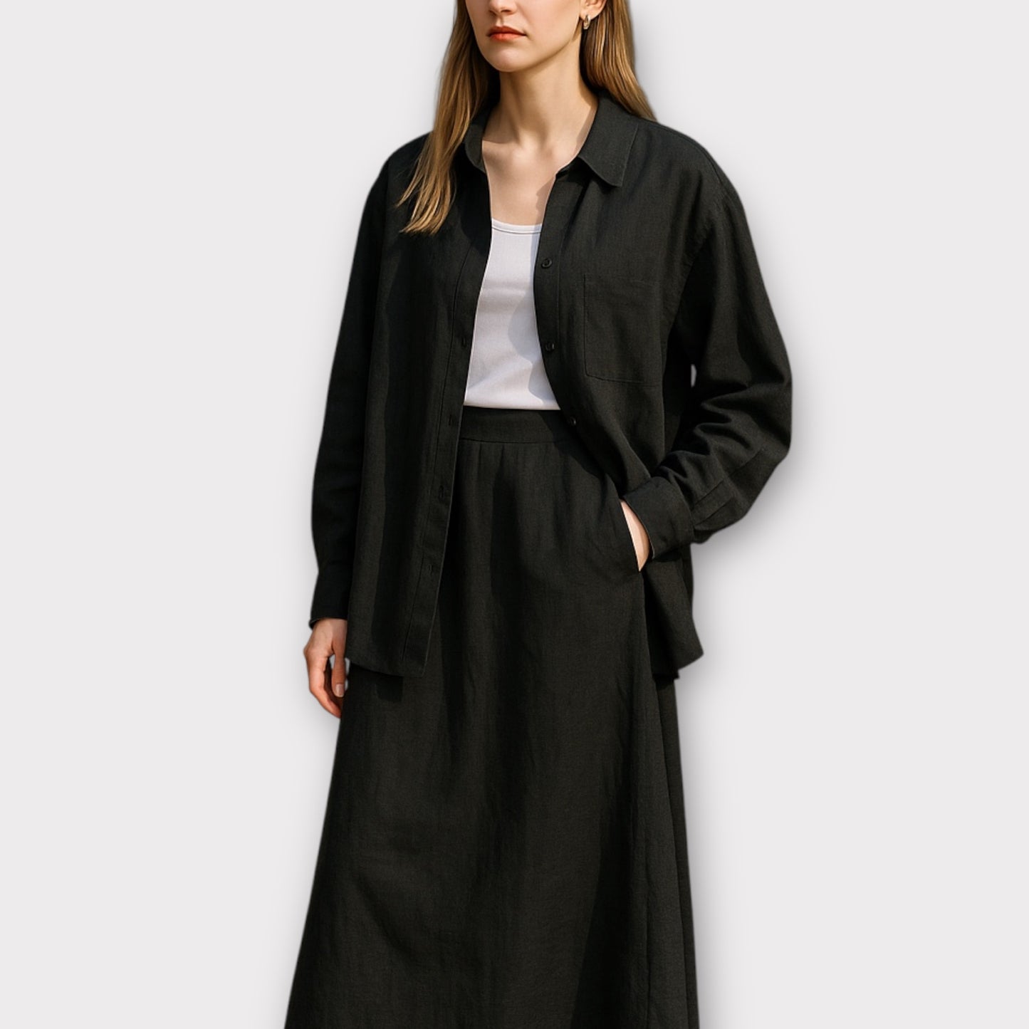 Ensemble chemise et jupe