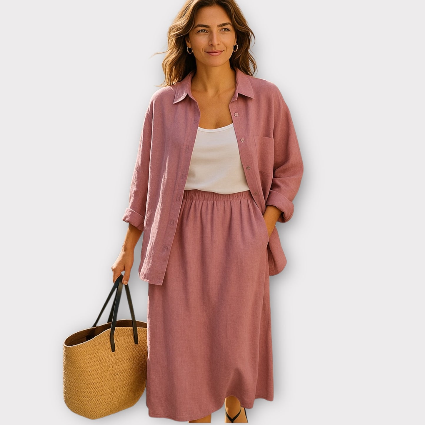 Ensemble chemise et jupe