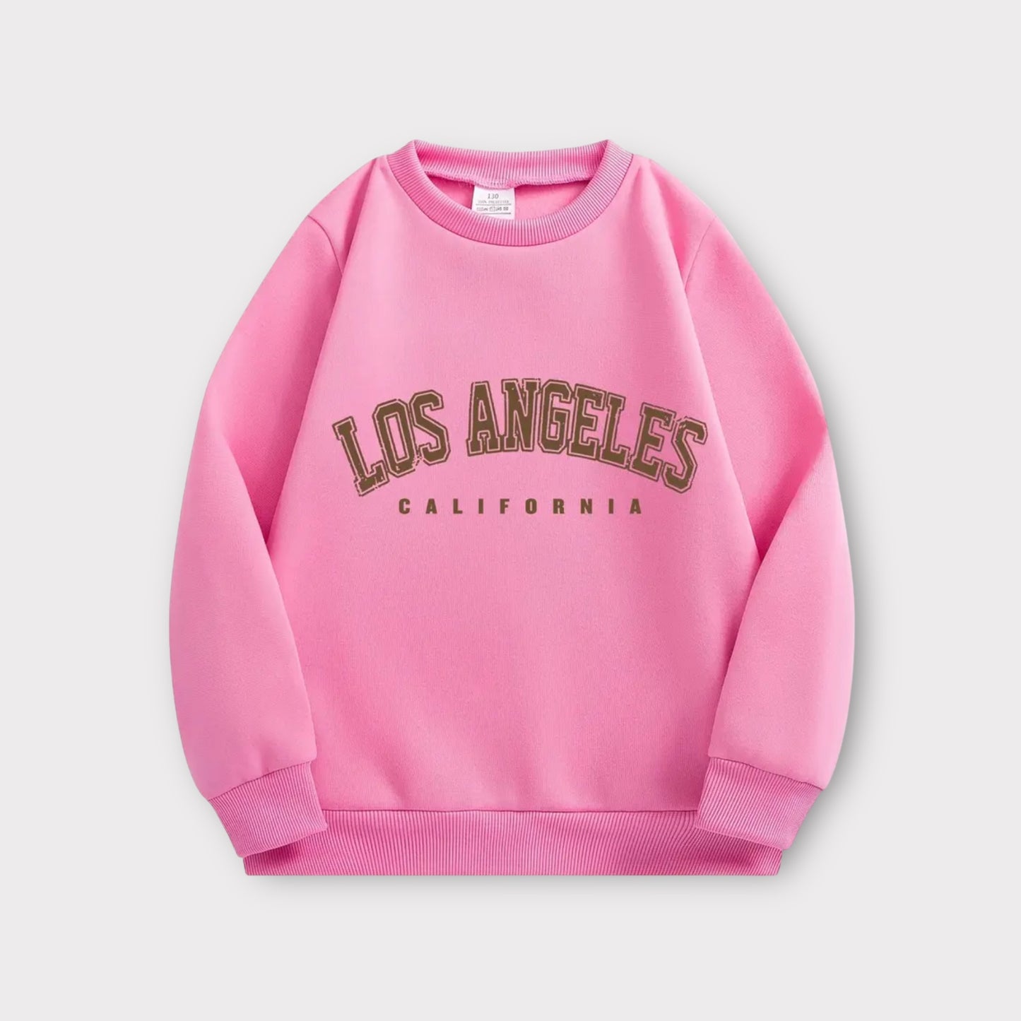 Sweat col rond -fille