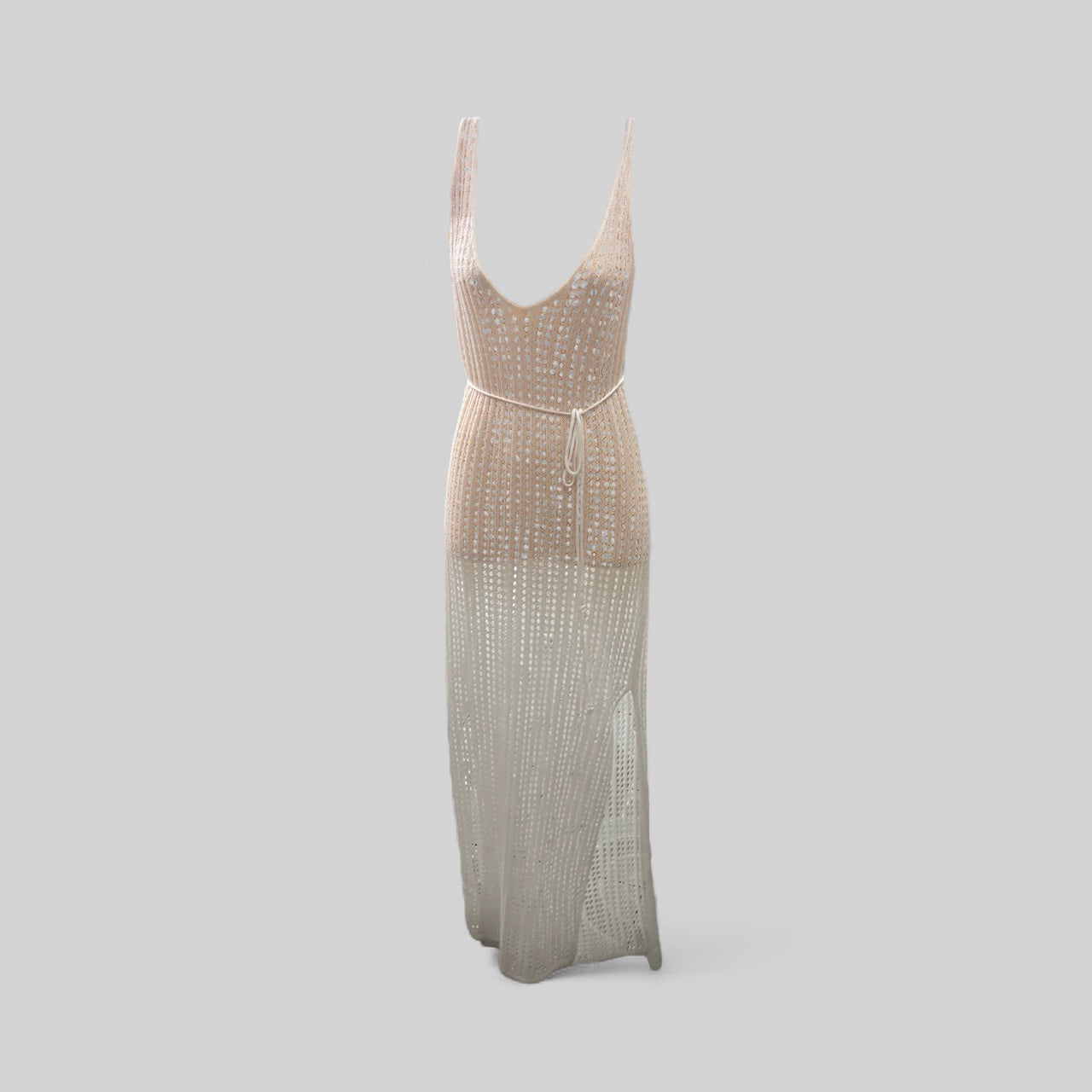 Robe de plage tricot
