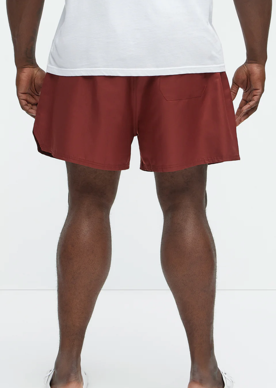 Maillot de bain mi-long Bordeaux