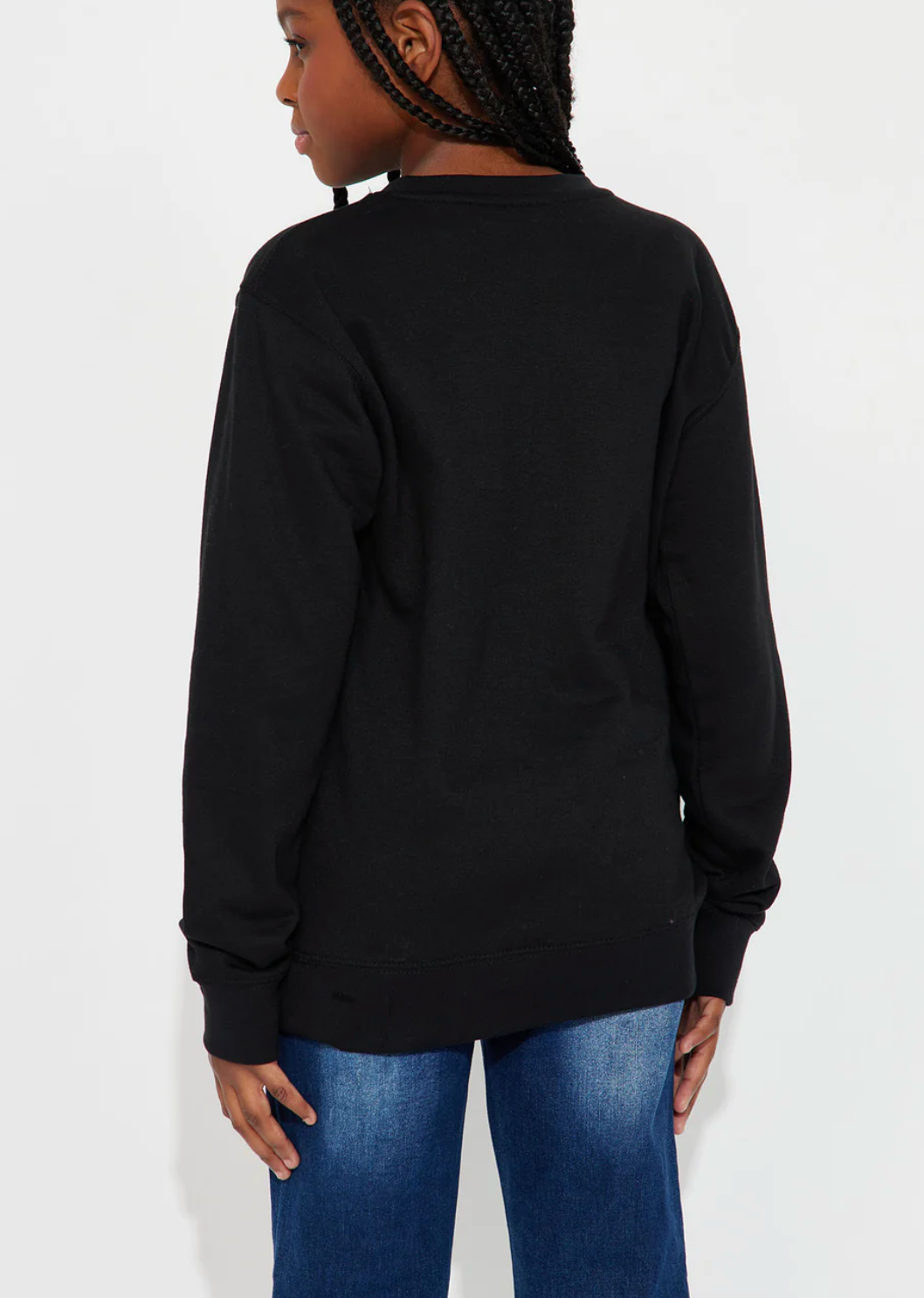 Sweat-shirt ras du cou - fille