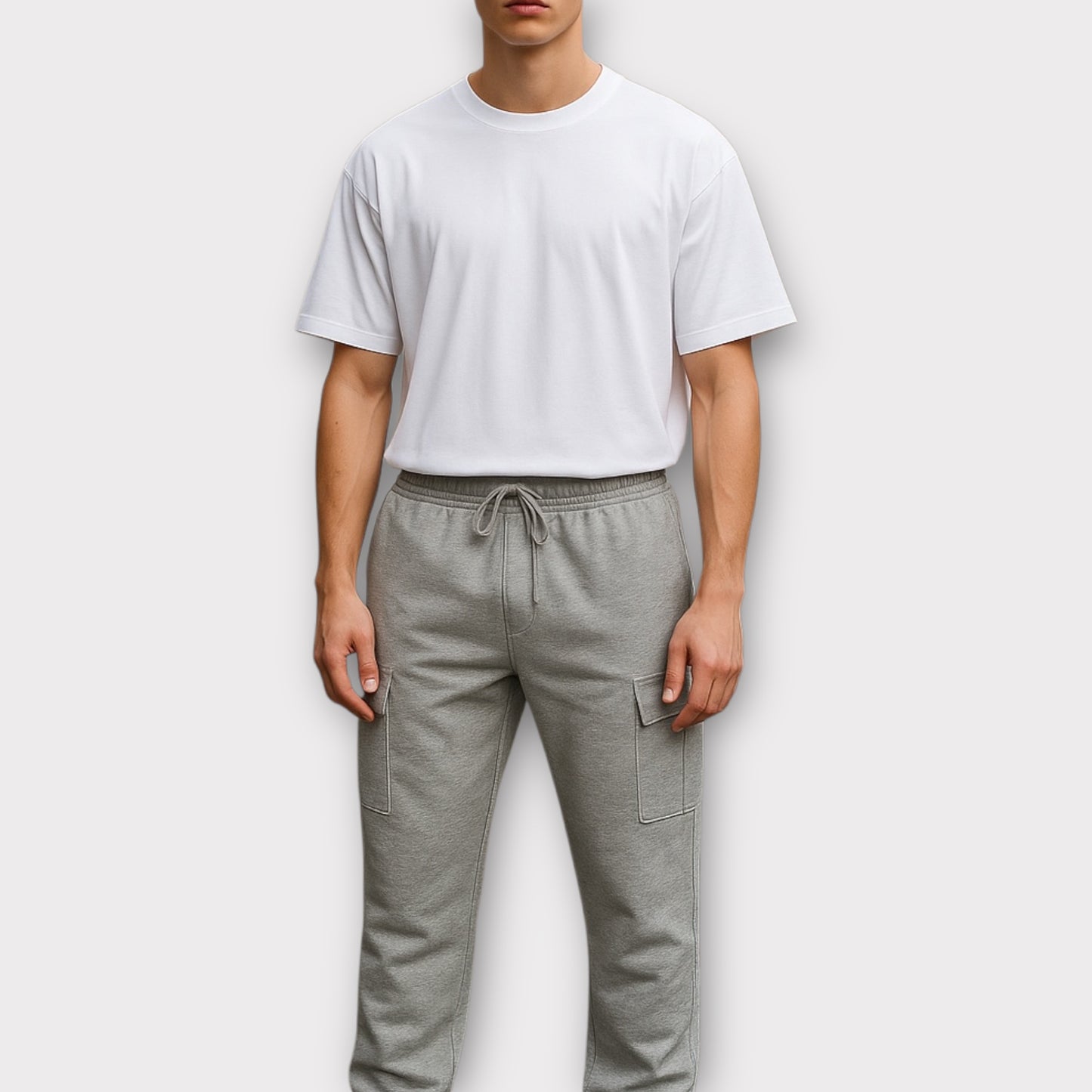 Jogging cargo avec poche