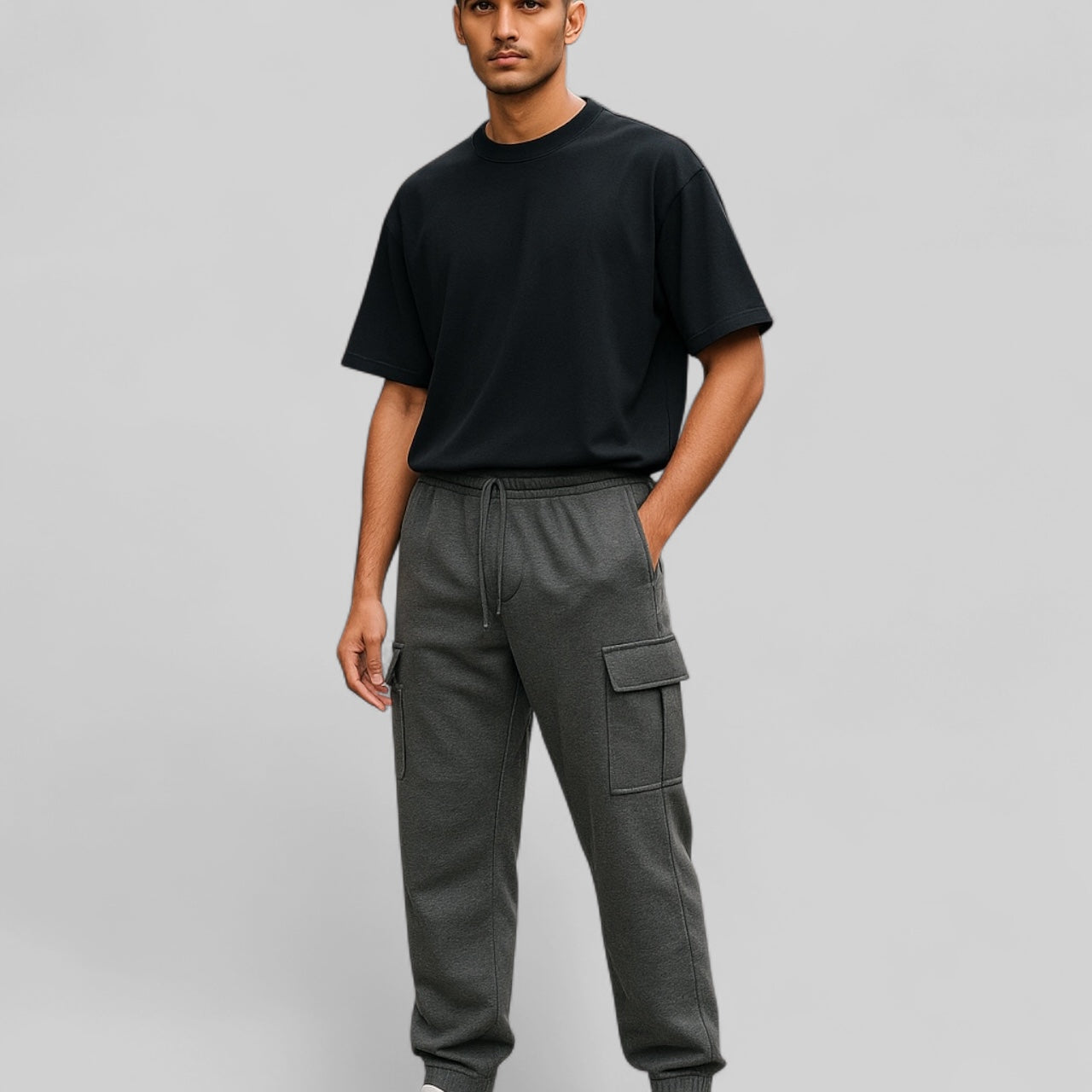 Jogging cargo avec poche