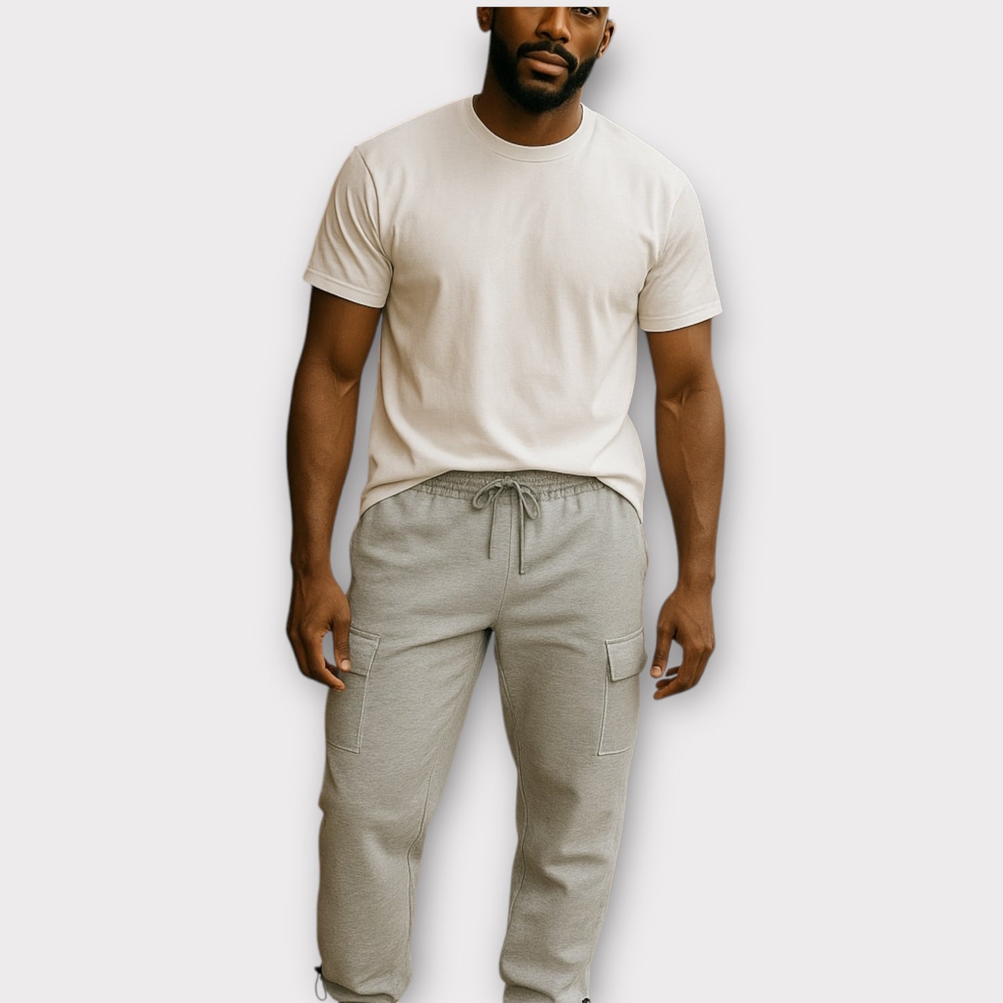 Jogging cargo avec poche
