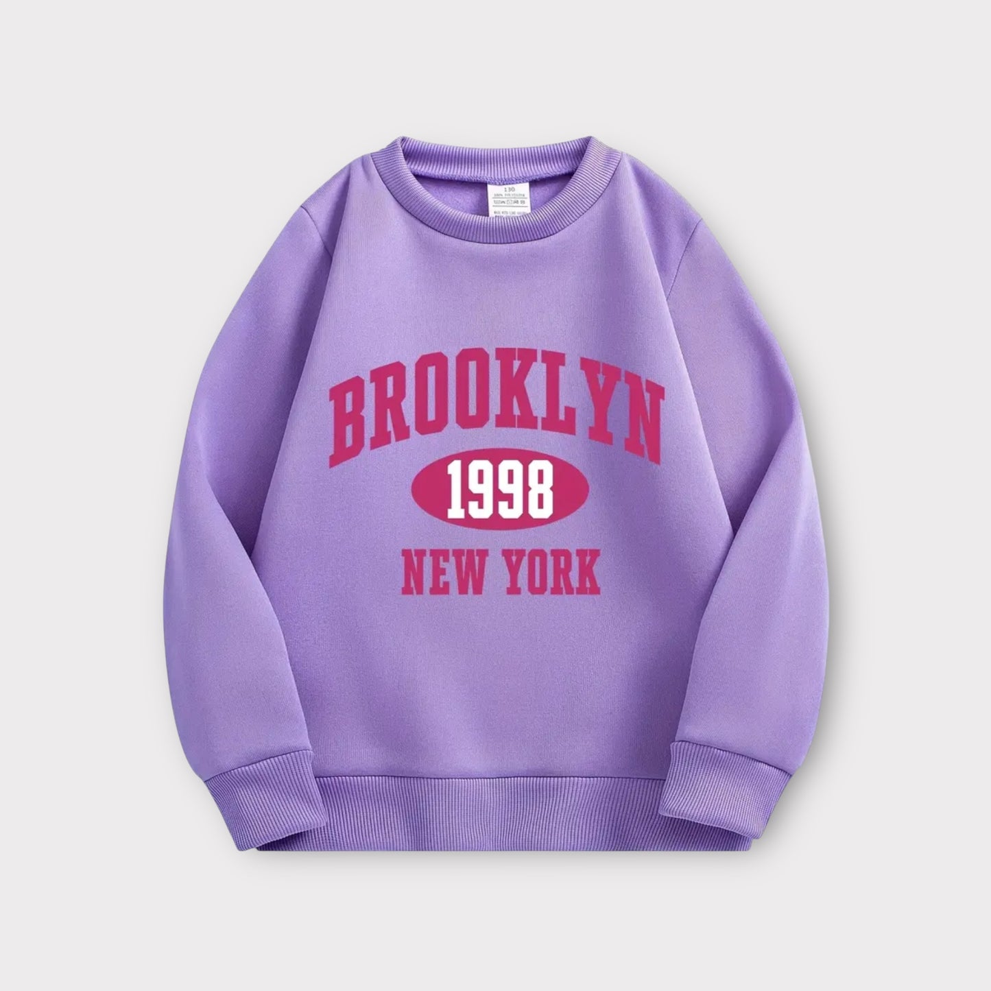 Sweat col rond -fille