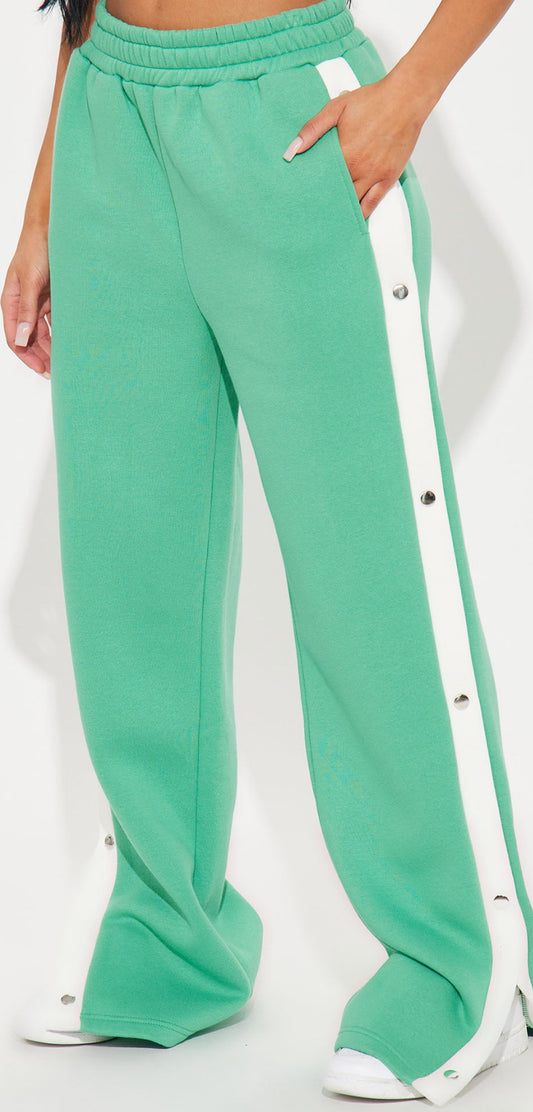 Pantalon de survêtement large en polaire