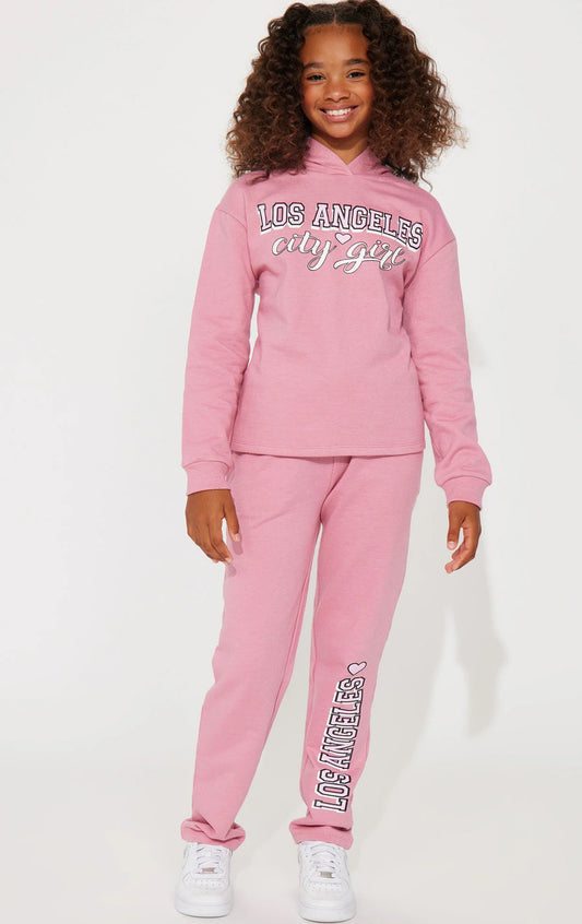 Ensemble jogger rose