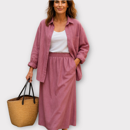 Ensemble chemise et jupe