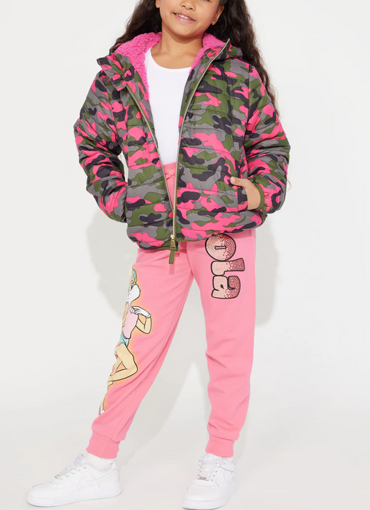 Veste  Camouflage Fille