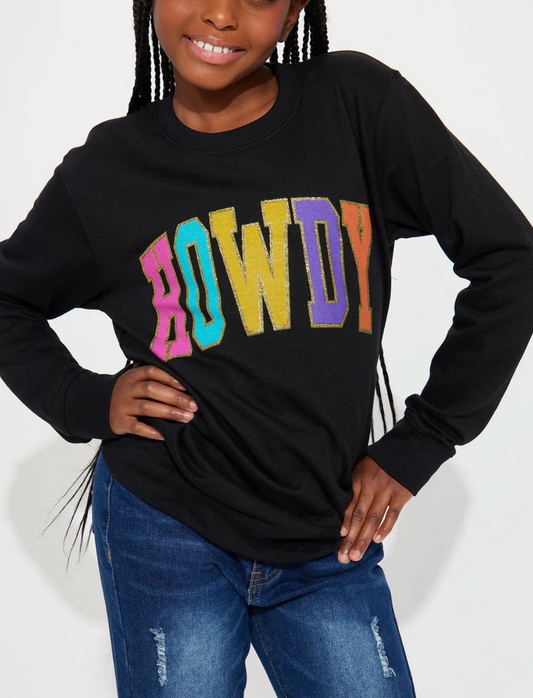 Sweat-shirt ras du cou - fille