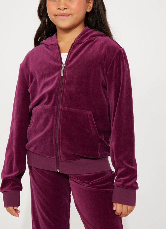 Ensemble en velours  fille