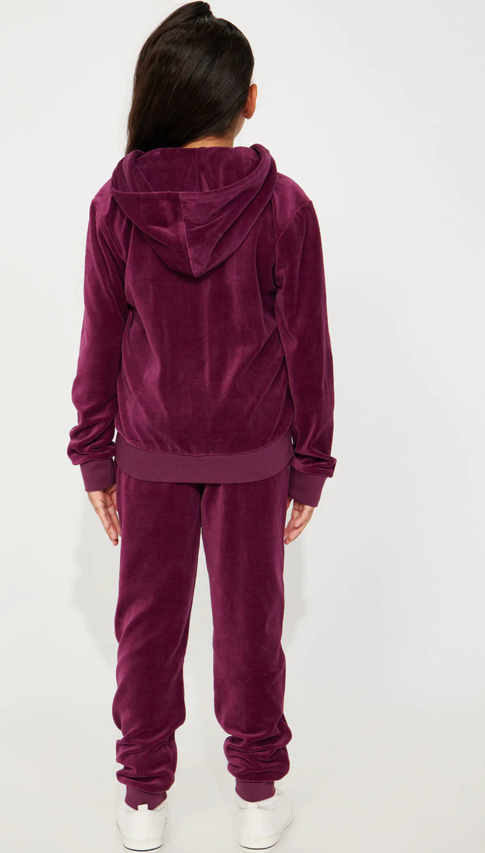 Ensemble en velours  fille
